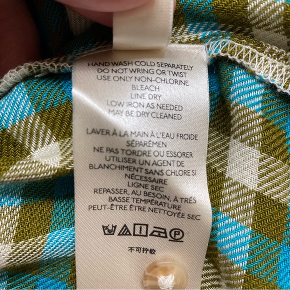 Anthropologie Pilcro Breezy Button-Front Top - Picture 10 of 12